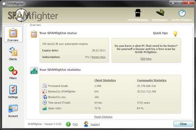 SPAMfighter Pro
